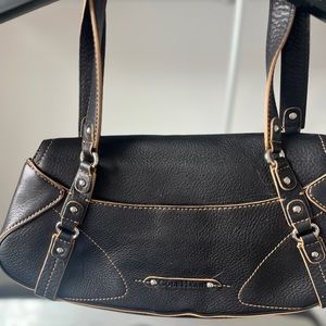 Gently used Cole Haan black purse
